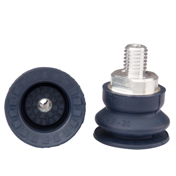 Fipa Bellows vacuum cup diam. 32 mm, NBR blue, fitting M10-male 22.030.174.1 - main